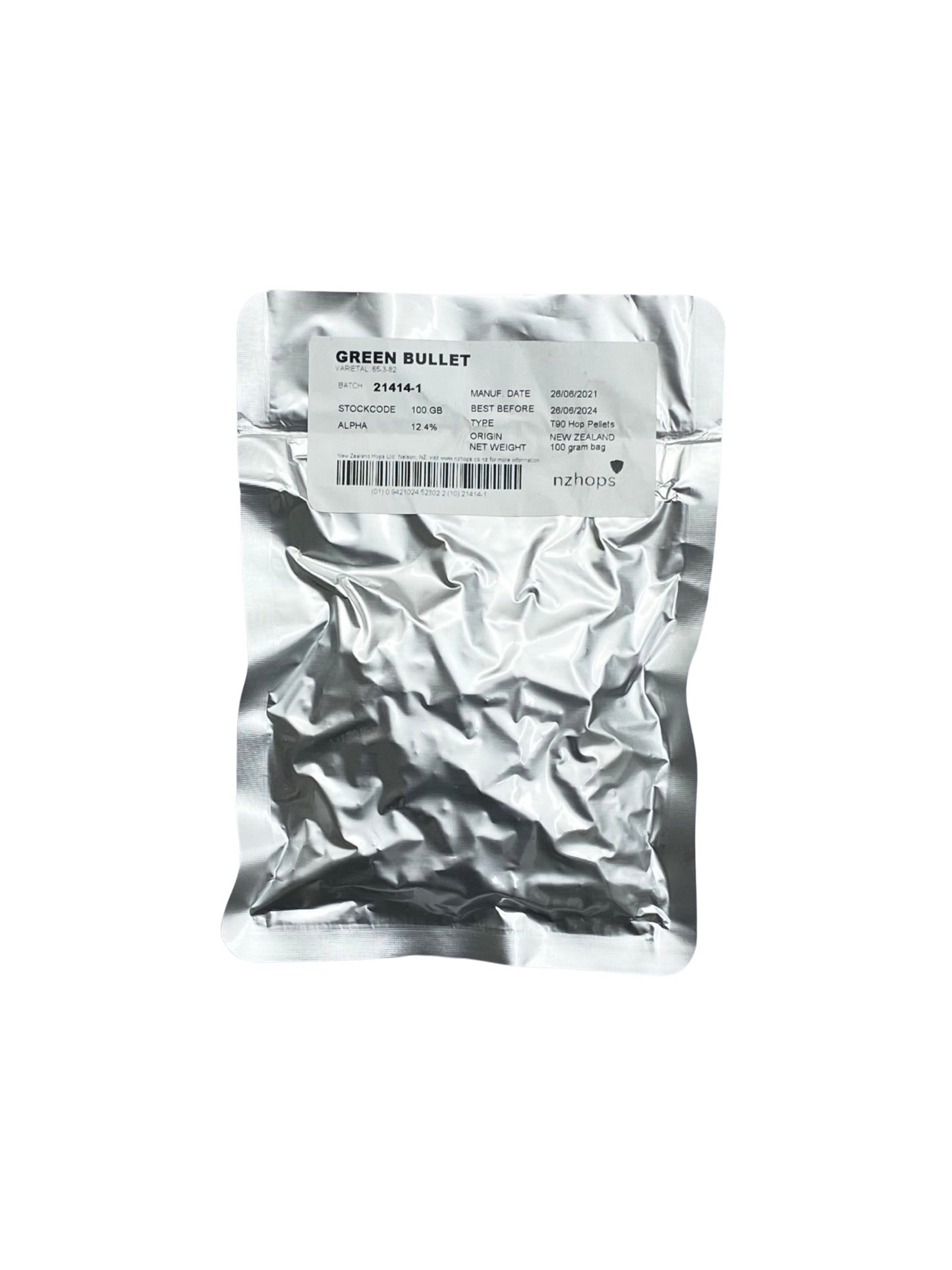 Green Bullet Hops 100gm