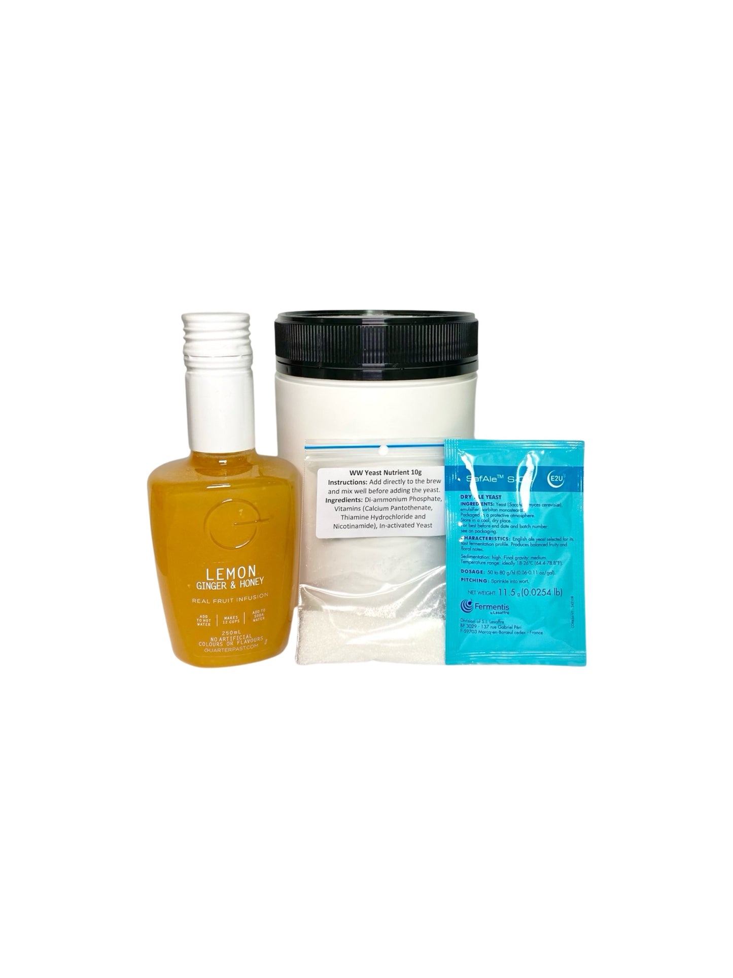 WW Lemon, Honey & Ginger Mead 10/12.5 Litre Kit