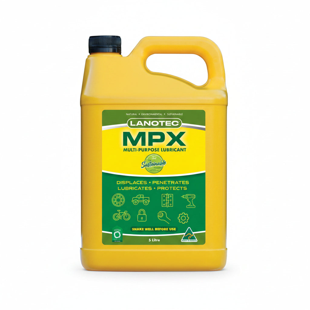 image of yellow 5ltr screw top container that has mpx in it