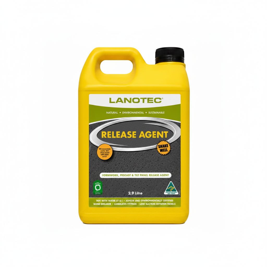 2.9 litre screw top containing release agent