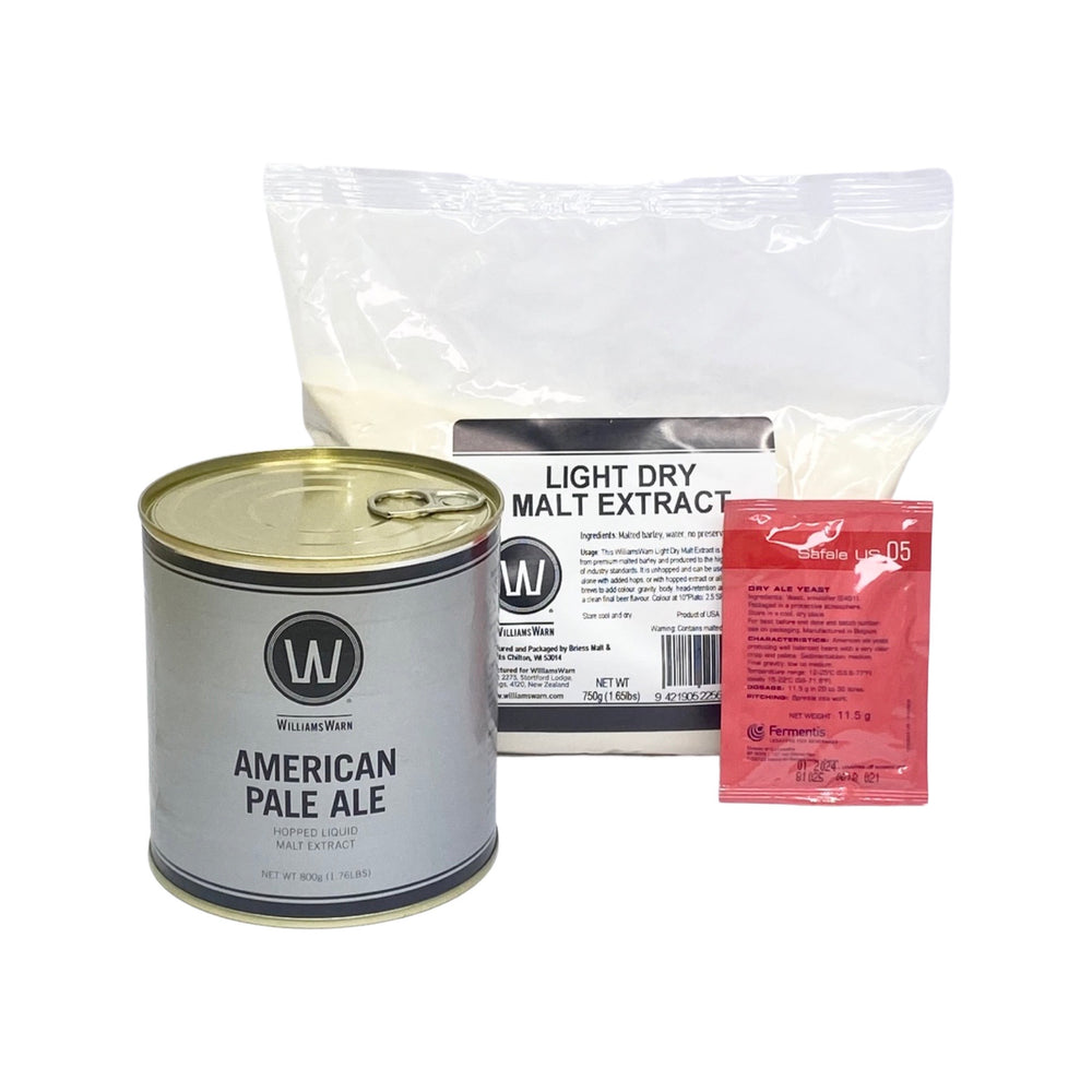 American Pale Ale 10/12.5L home brew kit by WilliamsWarn