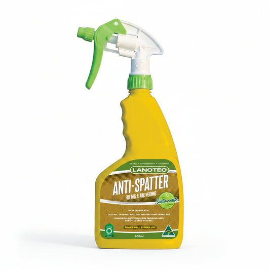 trigger bottle containing anti-spatter
