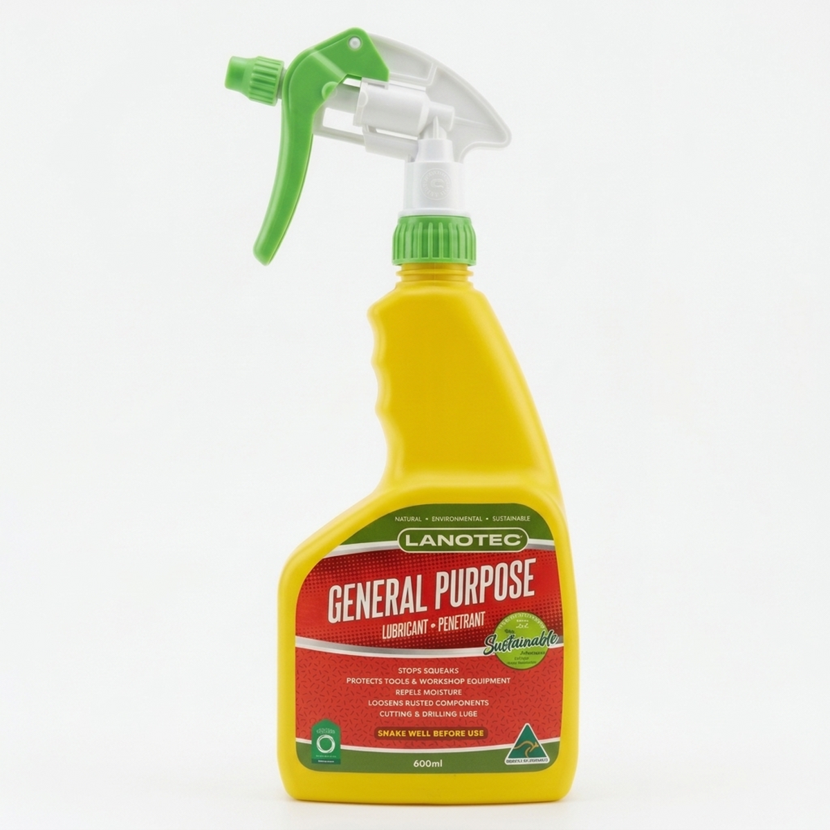Image of yellow 600ml trigger pack that contains general purpose