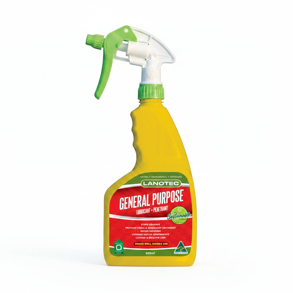 Image of yellow trigger pack containing general purpose lubricant and penetrant