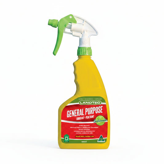 Image of yellow trigger pack containing general purpose lubricant and penetrant