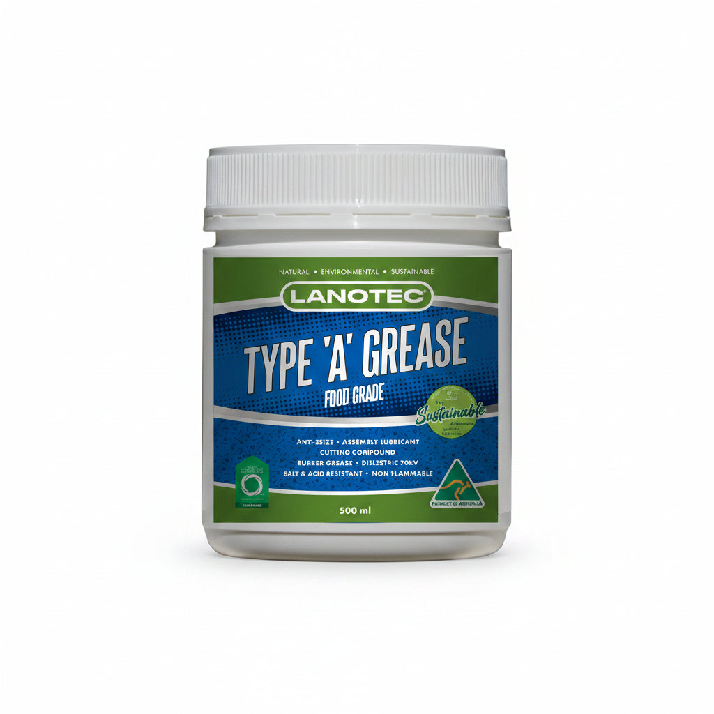 image of white tub containing type A grease