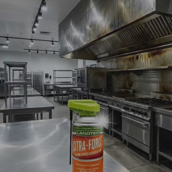 Citra-Force rangehood filter cleaning demonstration