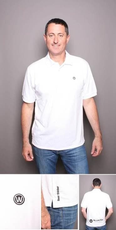 Polo Shirt White - WilliamsWarn