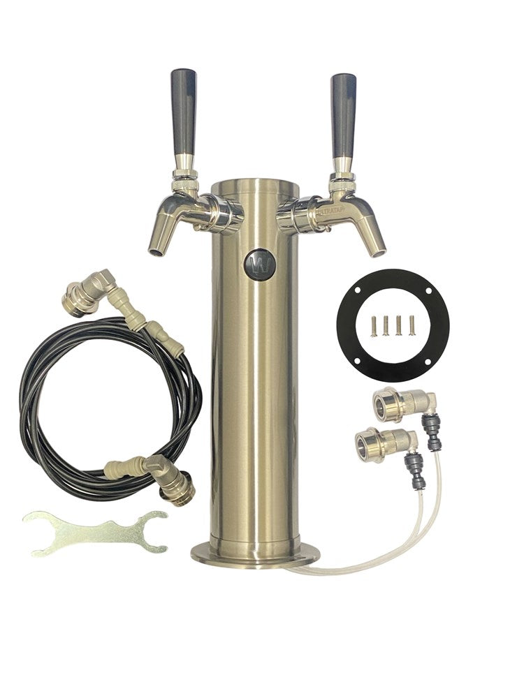 2 Tap Stainless Steel Font Set - Second - WilliamsWarn