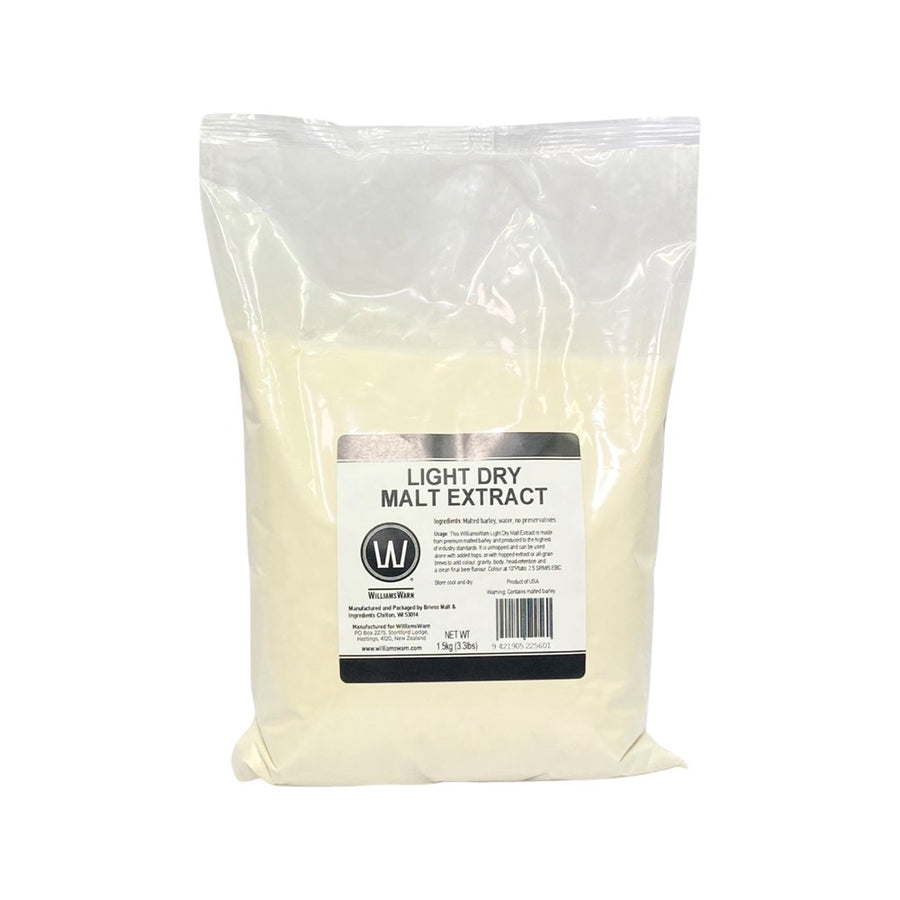 Light Dry Malt Extract 1.5kg - WilliamsWarn