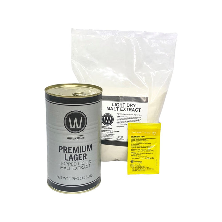 WW Premium Lager 23/25 Litre Kit - WilliamsWarn